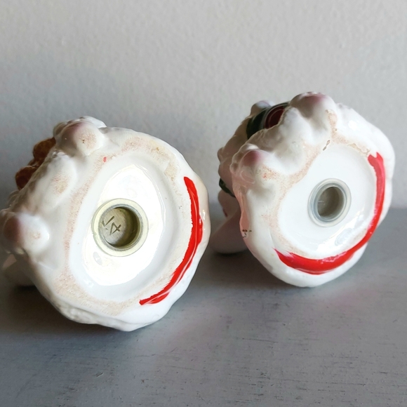 Christmas pepper shaker and salt shakerceramic mouse - Picture 5 of 9